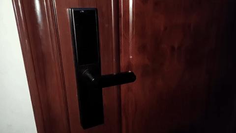 米家门锁远程开锁,米家智能门锁青春版换把手方向