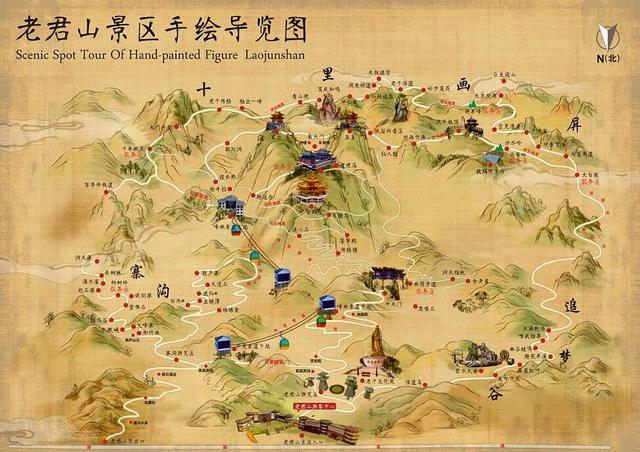 60分钟画好一幅地图,画一张手绘地图