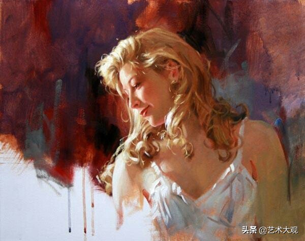 美国艺术家杰里米曼油画作品欣赏,美国画家理查德约翰逊