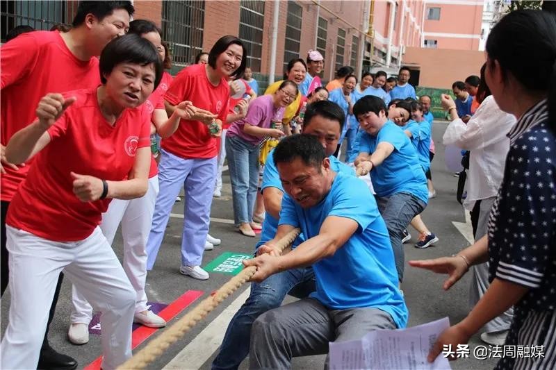 鼎城区职工拔河表演赛,常德市运动会拔河
