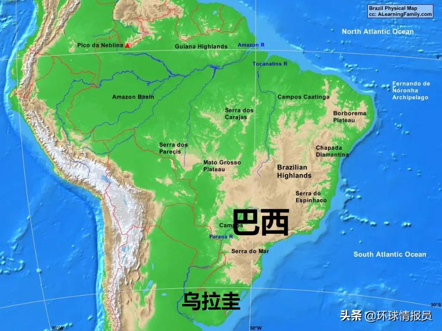 阿根廷为什么不吞并巴西,巴西阿根廷乌拉圭三国边界