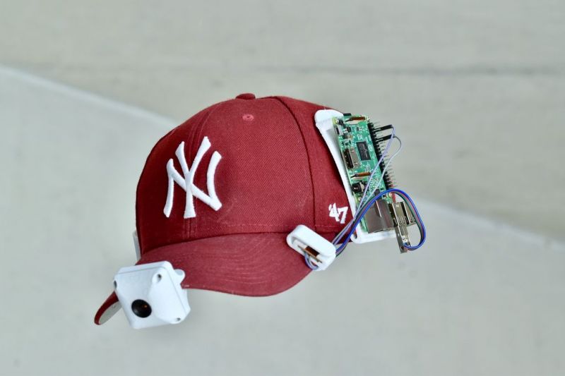 树莓派+帽子=可穿戴视频记录仪