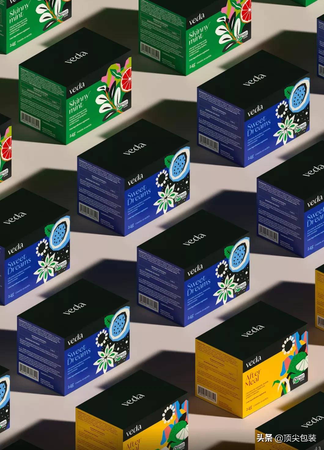 包装设计茶叶高端产品案例,国外高级茶叶包装礼盒设计