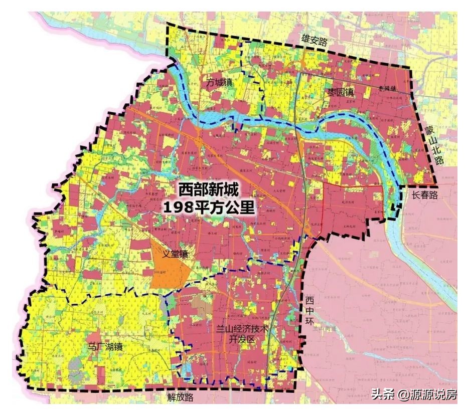 投资4800万!中央公园重回视野,临沂西城发展规划确定