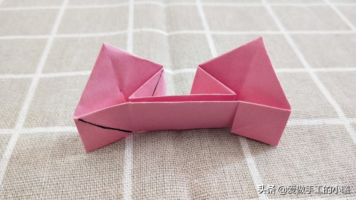 可爱的小熊手环简单手工,小兔子手环手工教程