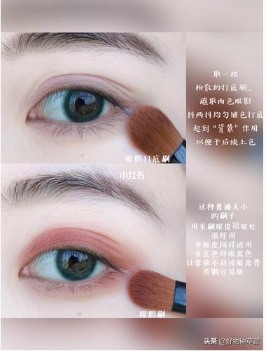 nyx眼影盘女王40色眼妆教程,nyx16色眼影盘腮红画法