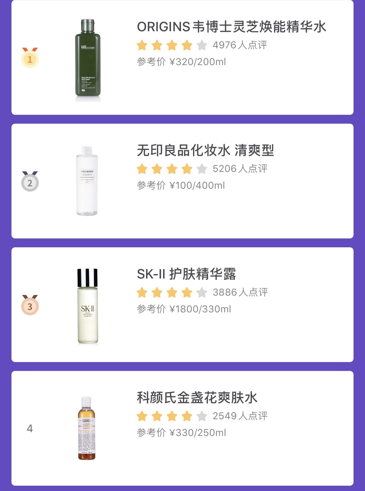 化妆水排行榜前十名dhc,化妆水排行榜前十名及价格