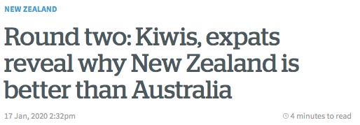 新西兰人反击了！随便说16条，就是比澳洲好！还有10个段子……