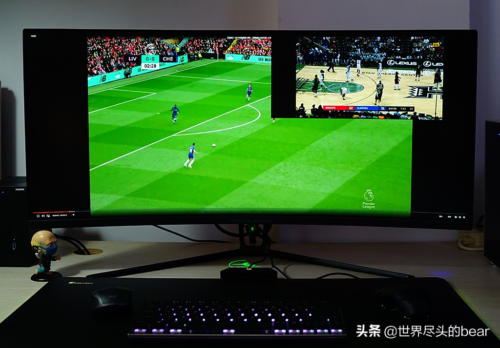 泰坦军团a34qgn曲面带鱼屏实测,泰坦军团a34qgn曲面屏评测