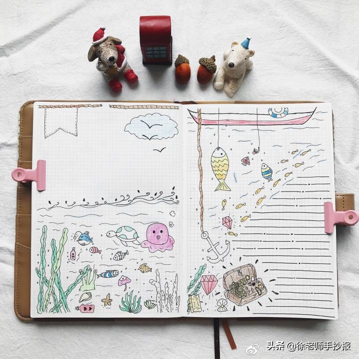 海洋生命大揭秘手抄报,海洋世界手抄报文字版