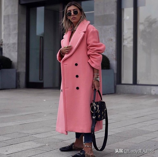 格子毛呢大衣冬天穿,秋冬必不可缺的毛呢大衣