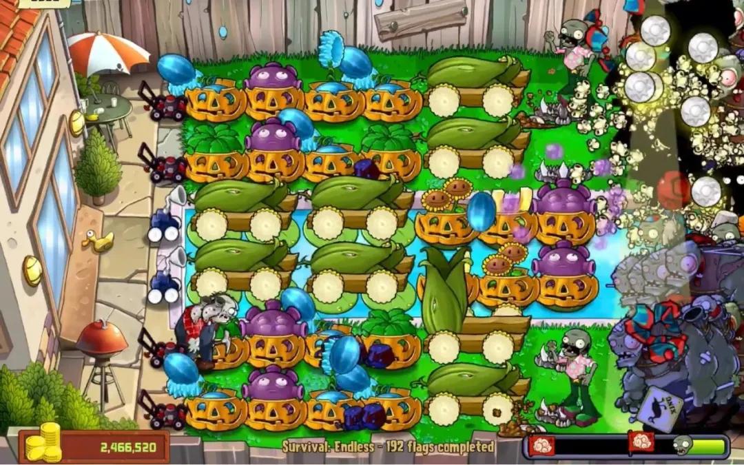 哪些植物可以打败满屏的普通僵尸,哪些植物秒杀小型僵尸