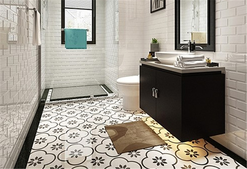 卫生间和客厅瓷砖颜色一样好看吗,卫生间浅灰色瓷砖美缝用什么颜色