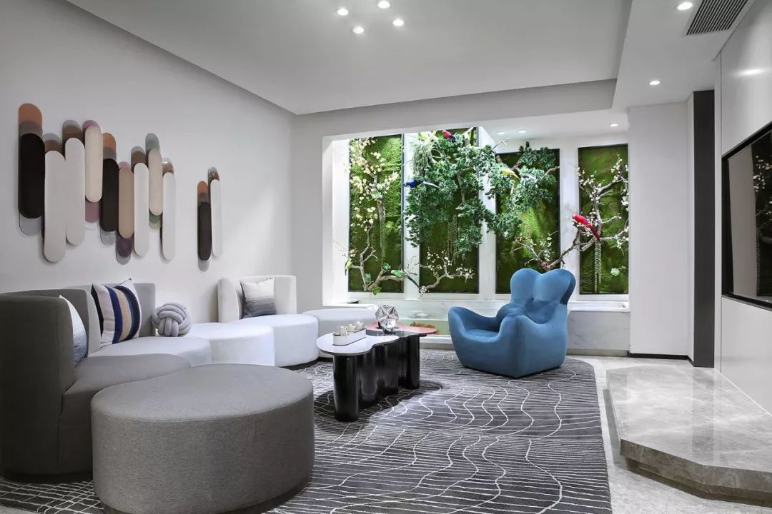 背靠北京西山龙脉的别墅室内装修是普通人难以企及的大气奢华