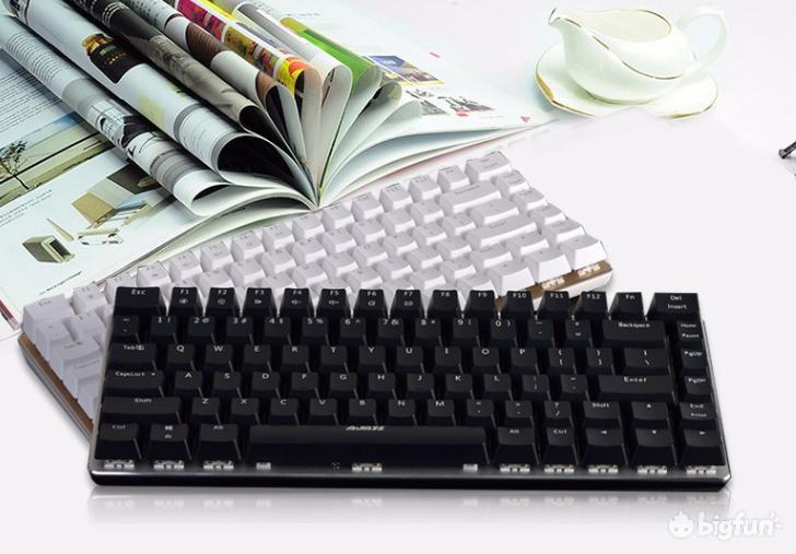 机械键盘黑爵ak33测评,黑爵ak33青轴机械键盘怎么样