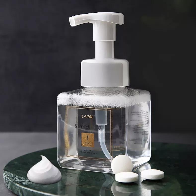 洗手液泡腾片怎么制作洗手液,泡腾片真的可以制作花朵洗手液吗