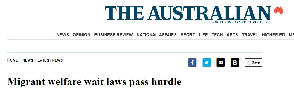 澳洲绿卡2019年新政策,获得澳洲绿卡后的福利