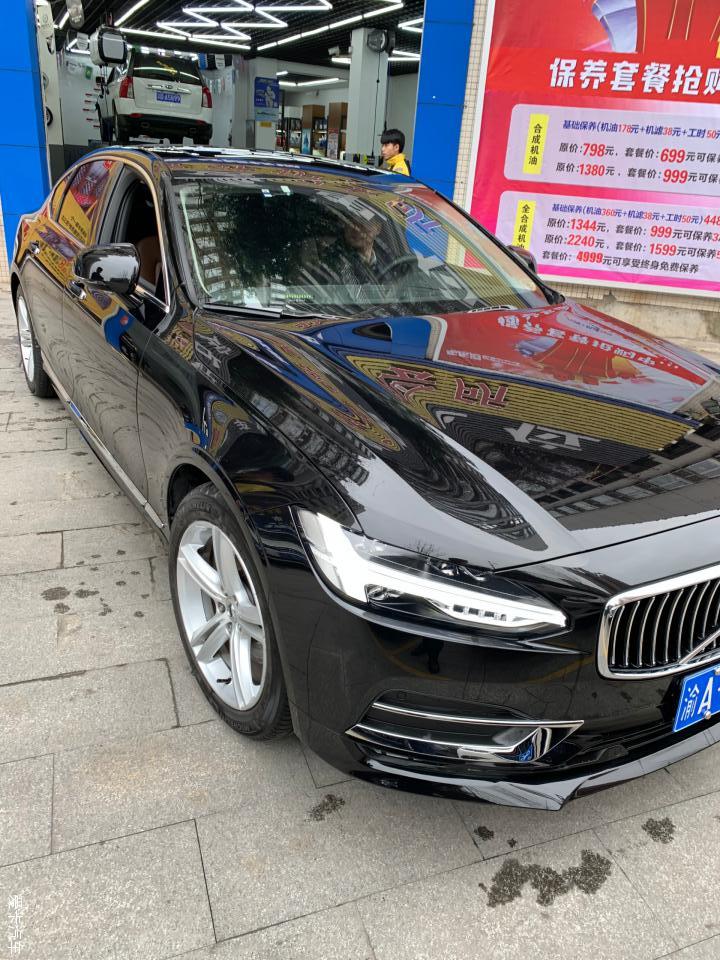 汽车镀晶在于抛光技术吗,沃尔沃s90镀晶