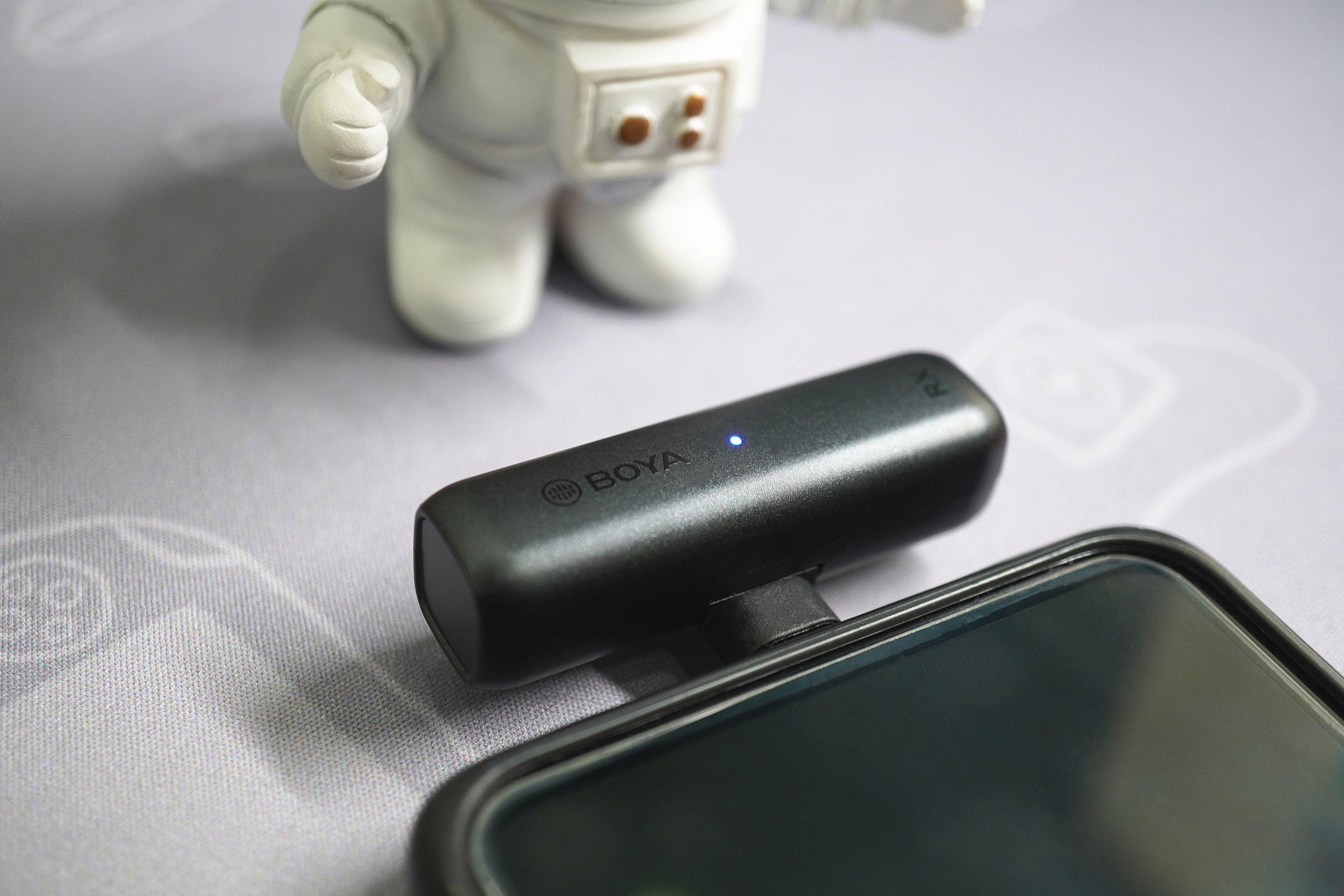 博雅by-wm3t无线麦克风,boya户外收音设备