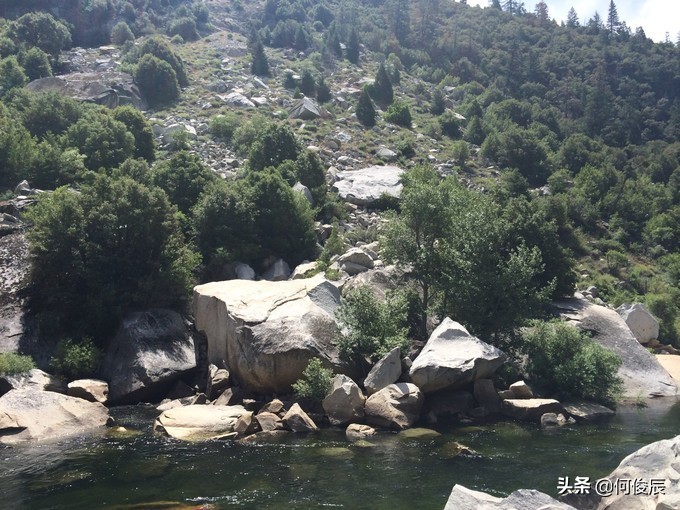 美国优胜美地冰川观景点,优胜美地冰川峰顶