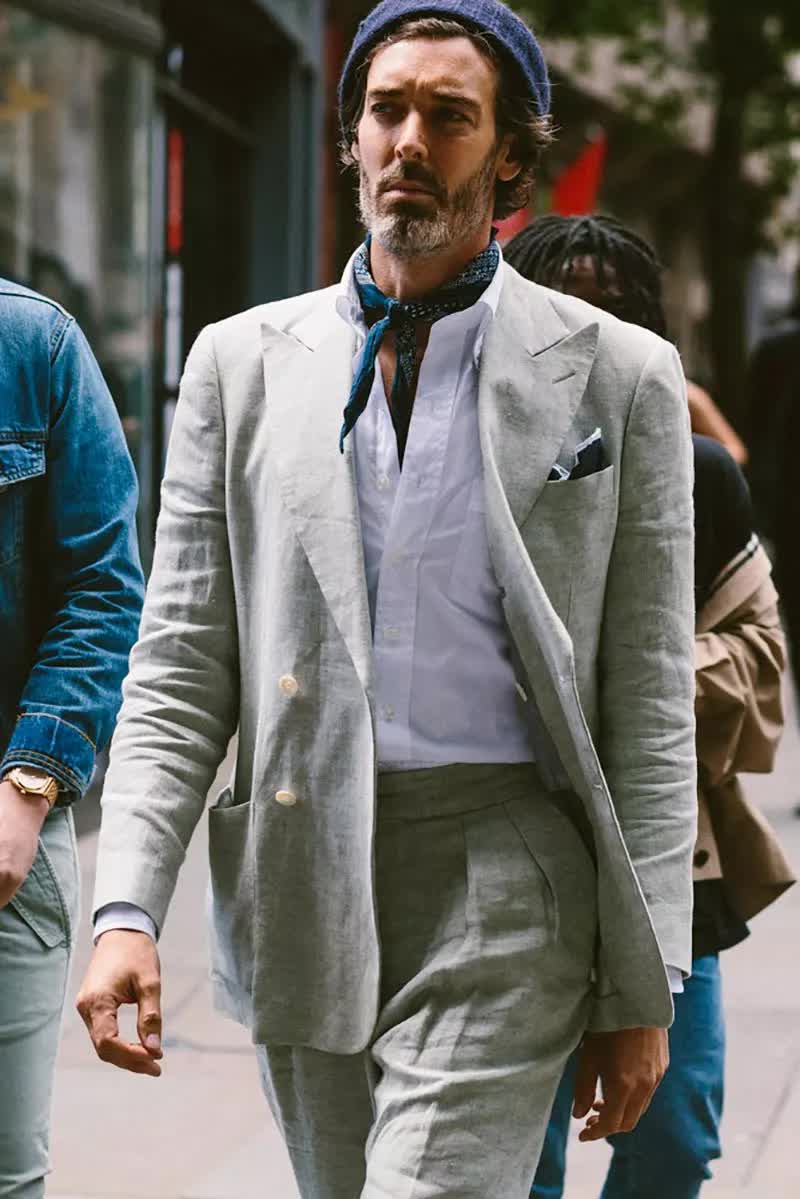 热天怎么穿西服,夏天穿西服太热怎么办