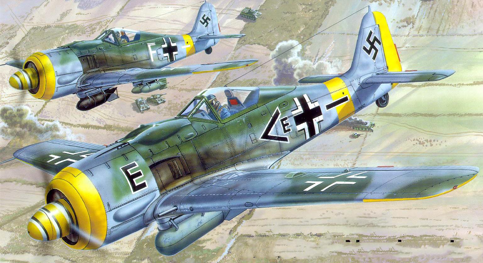 fw190战斗机和p51战斗机作战视频,p51战斗机和f6f战斗机对比