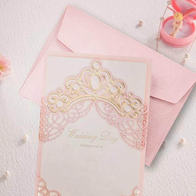 独特大气的婚礼请柬,简单高级婚礼请柬模板