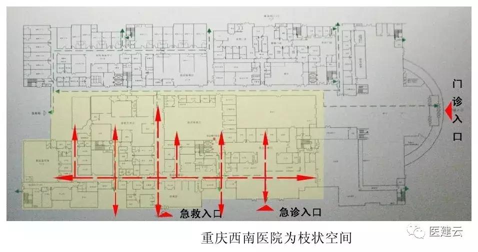 急诊科独立设置,急诊科的区域布局结构图