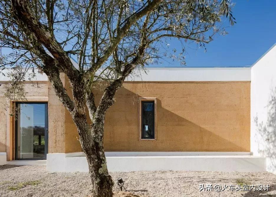 夯土水泥艺术外墙,夯土墙质感