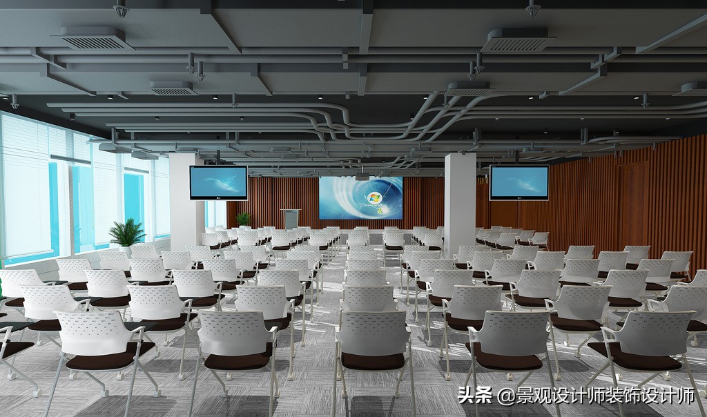 多功能厅设计案例参考图,家庭多功能厅装修效果图