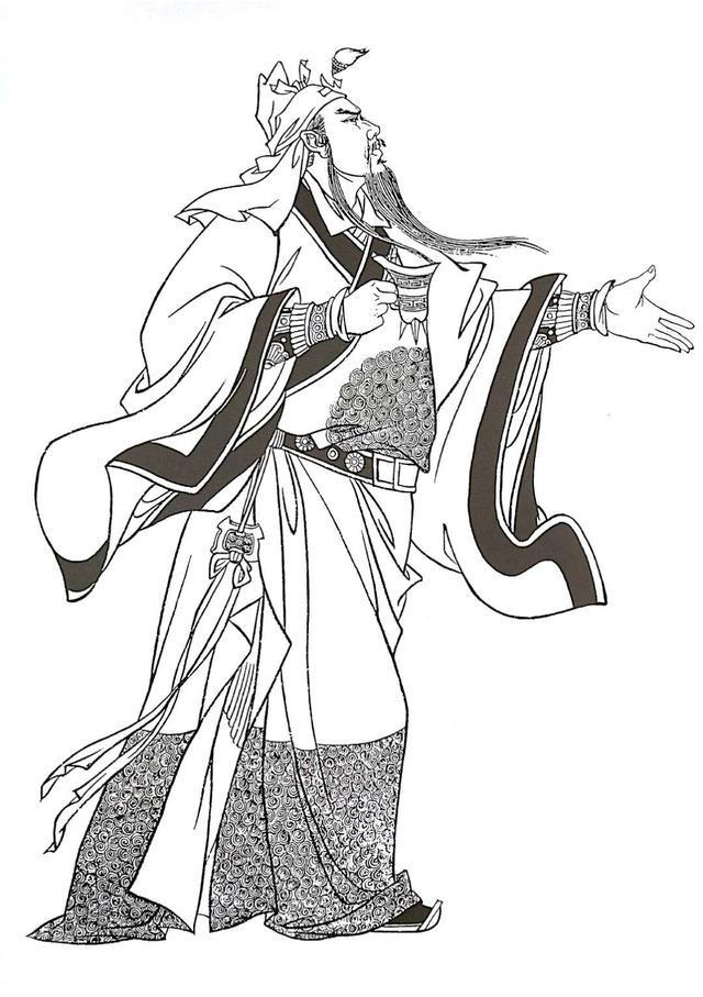 人物工笔白描线稿男青年,工笔白描人物图谱