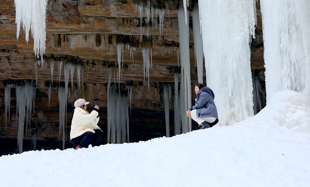 太行网红打卡地,打卡网红松柏公园