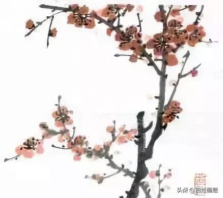 国画梅花画法视频,徐湛梅花画法教程