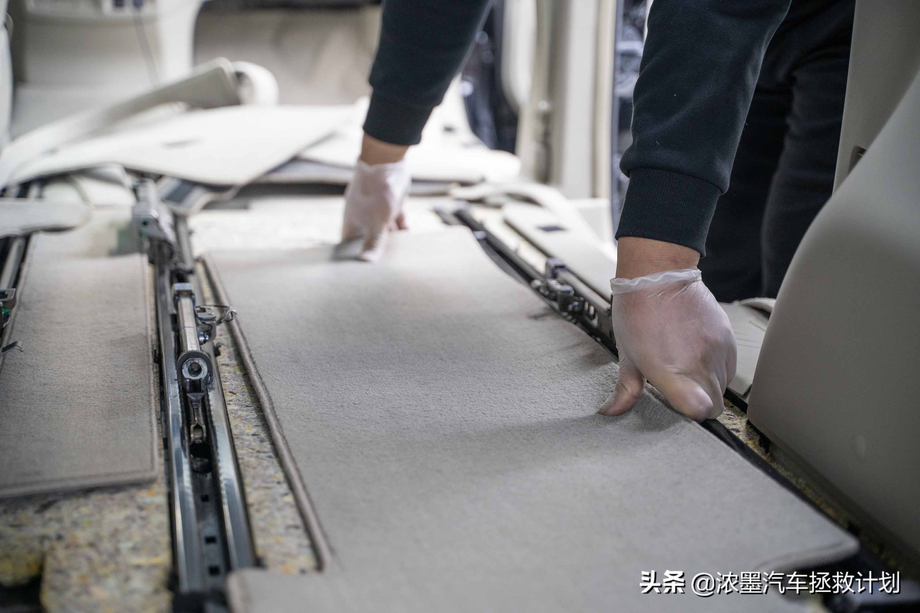 翻新一台老款丰田普瑞维亚,丰田普瑞维亚大翻新