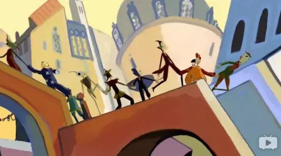 被低估的法国动画,法国动画狐狸和三只小鸡