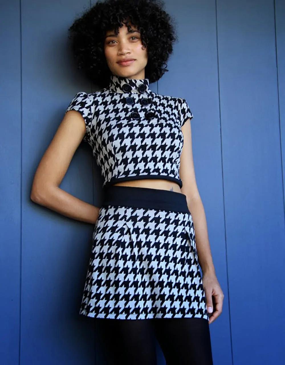 格子衬衫裁剪缝制详细教程,一件衬衫从设计到制作的全过程