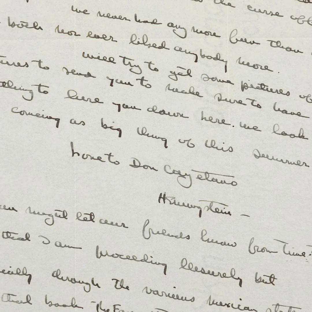 四月大拍|外国名人手迹专场精赏