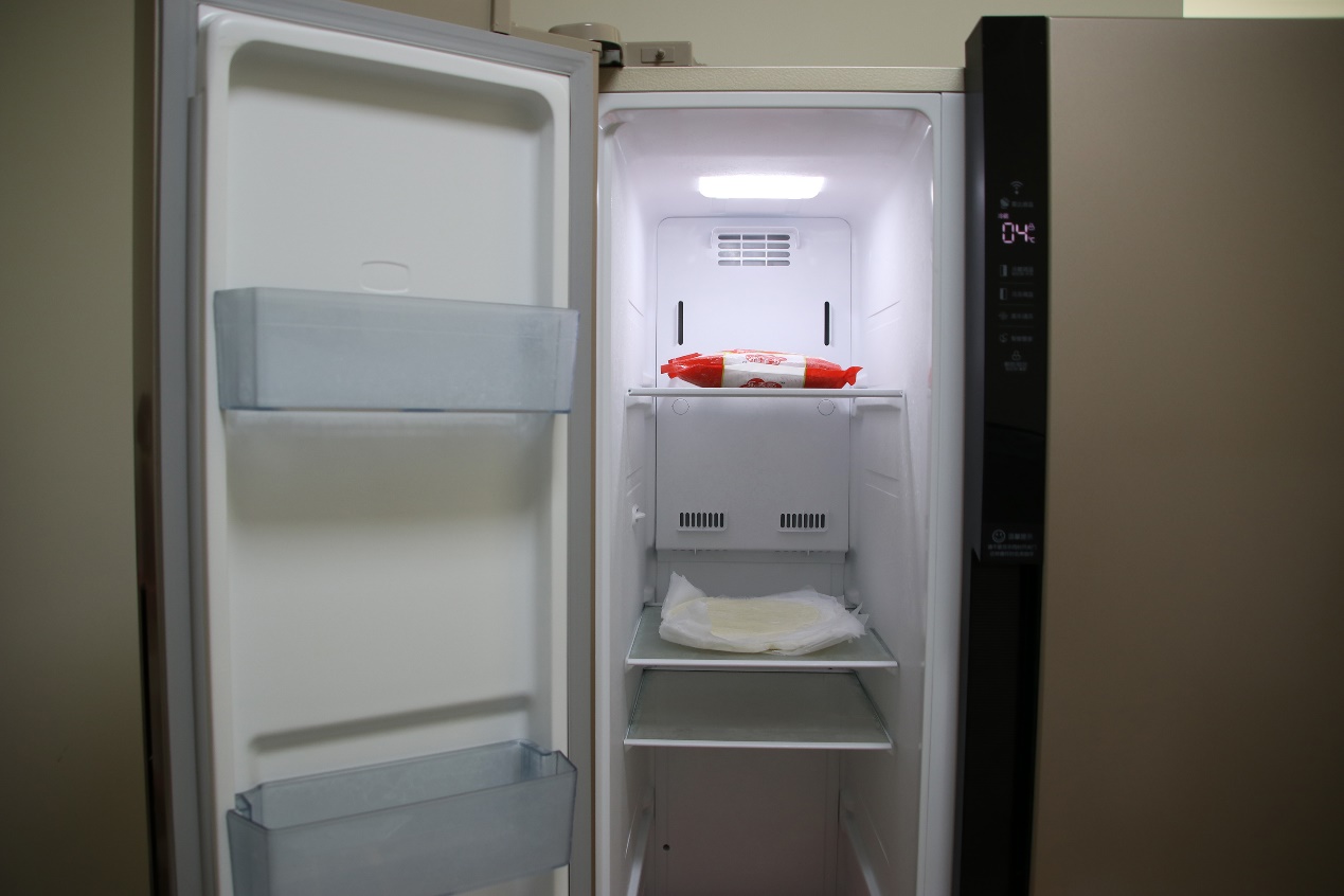 风冷变频双循环大容量美的冰箱,美的超薄冰箱深度60cm评测