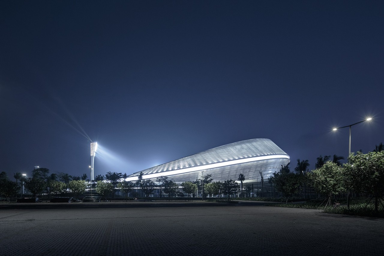 海口五源河体育场与五源河体育馆,海口五源河体育中心内部图