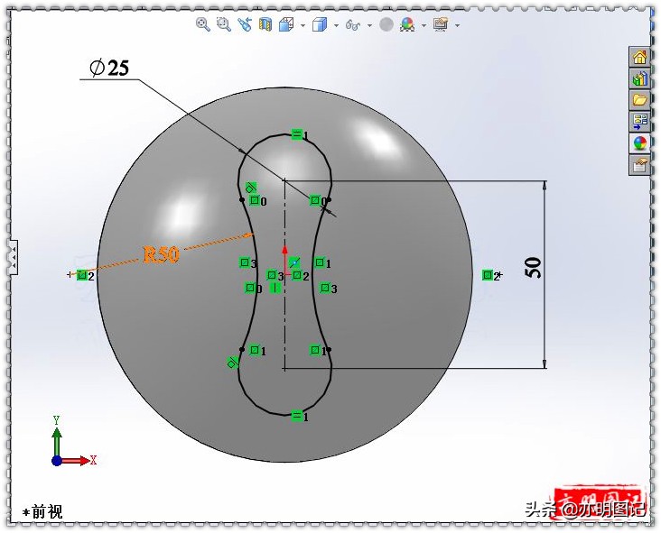 solidworks三维建模画足球,亦明solidworks教学