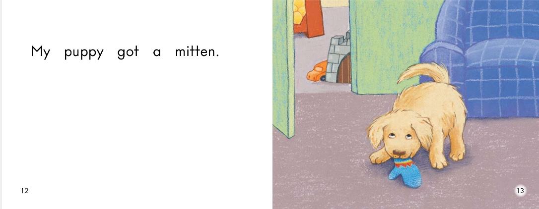 小狗咬伤牛奶兔绘本,狗咬伤的绘本故事