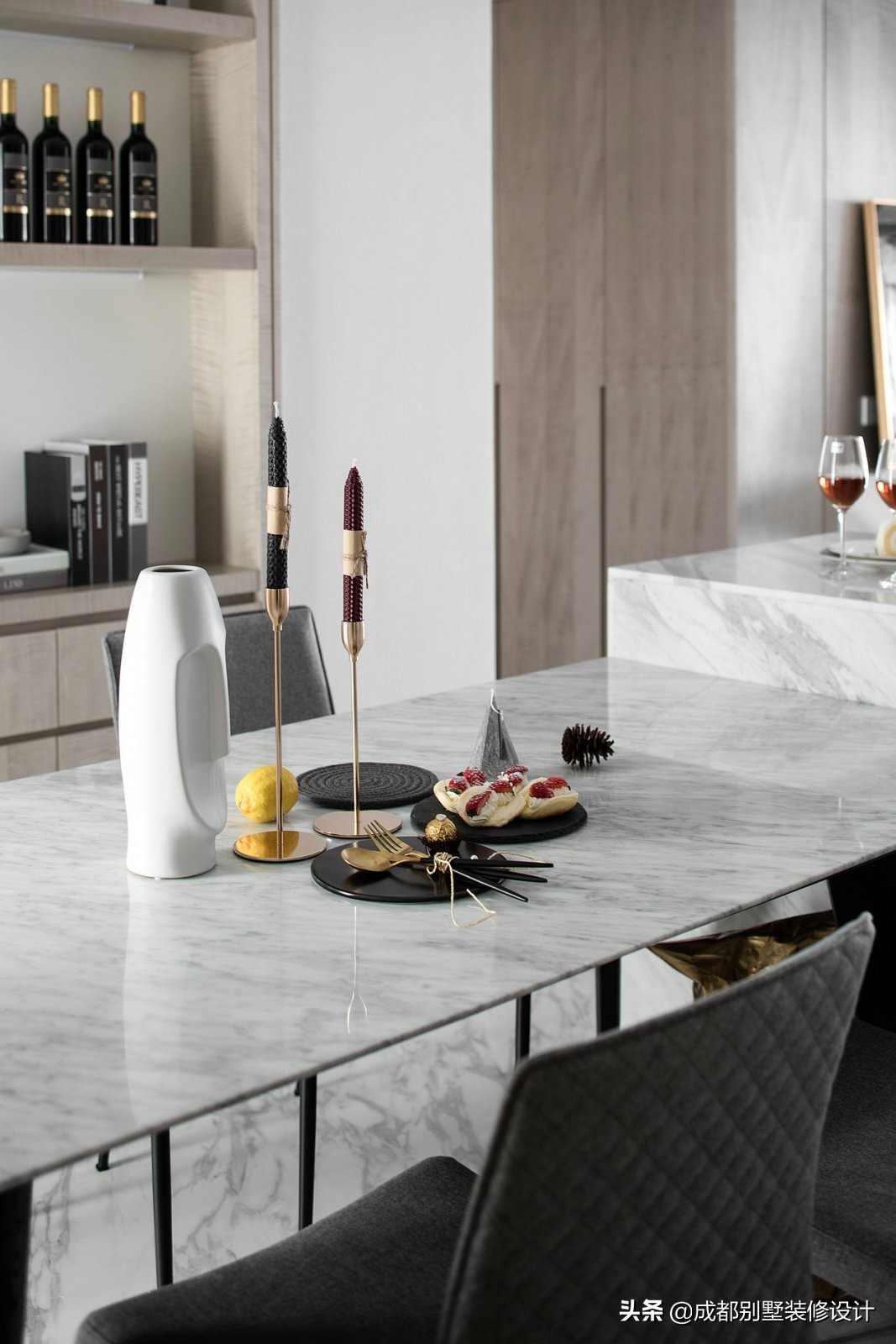 200㎡大平层高端豪宅设计，都市生活之美，演绎轻奢品格