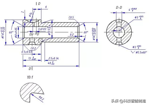 初学机械制图怎么画图纸,机械制图基础知识画正多边形