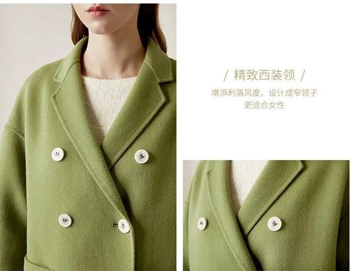 大格子大衣好看吗,焦糖色大衣好看吗