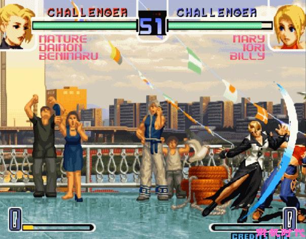 格斗游戏三合一,格斗游戏八神连招教学