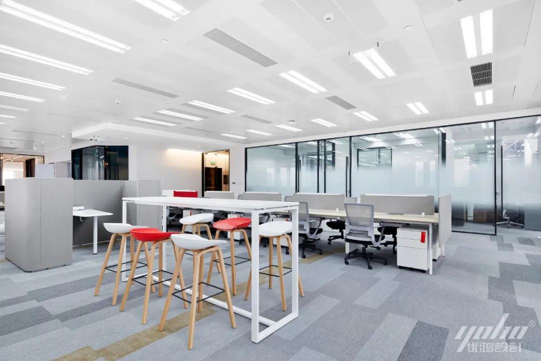 500平方写字楼办公室装修效果图,写字楼130平米办公室装修效果图