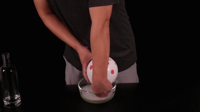 怎么做氢气球不用疏通剂,怎么用厕所疏通剂制作氢气