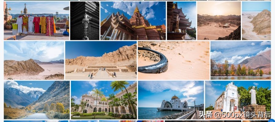 500px新人王公示,500px作品