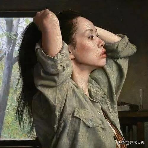 当代西方女画家油画赏析,日本大师级油画作品