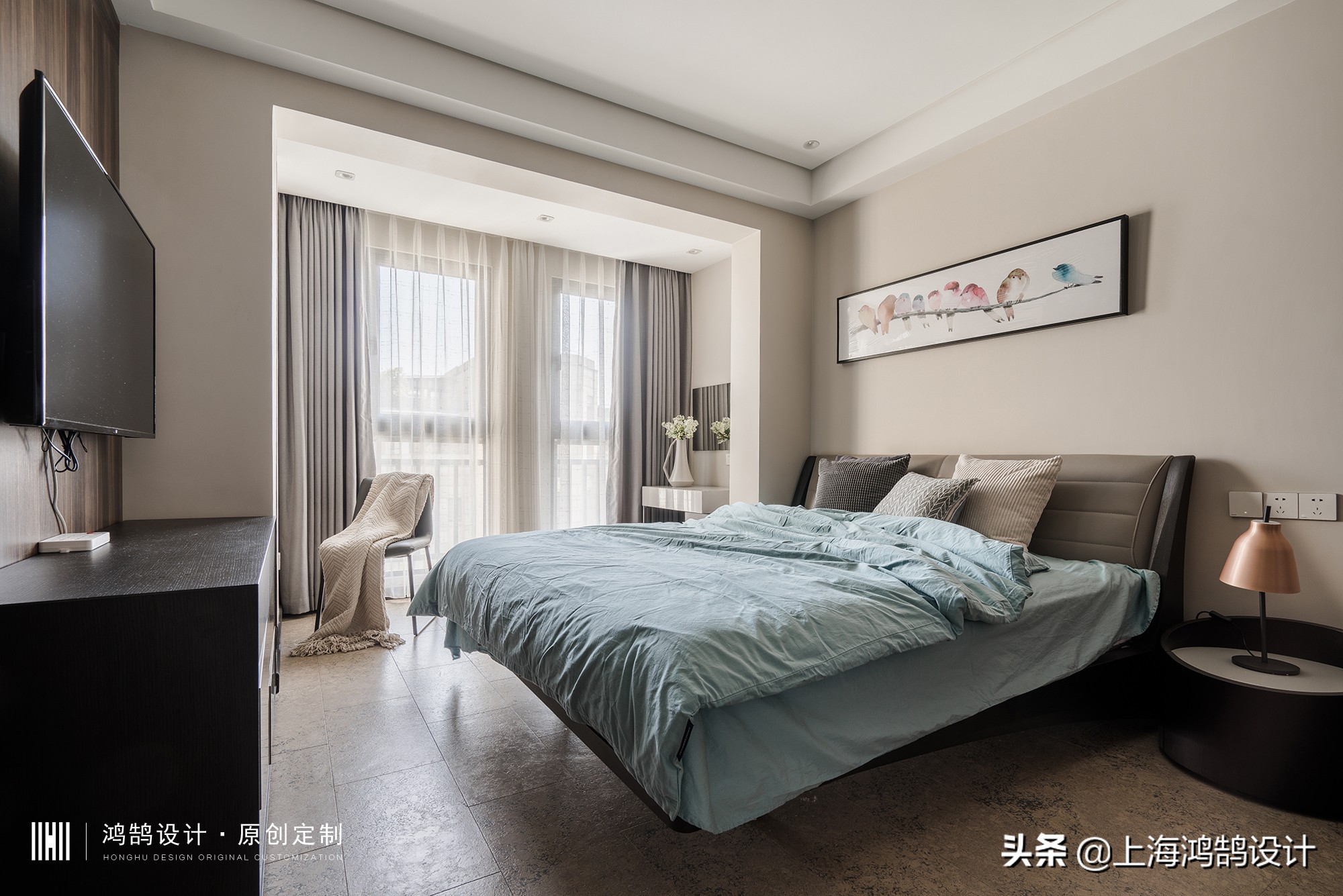 90平原木混搭非常温馨的小窝,60平米原木混搭风